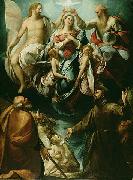 Giulio Cesare Procaccini Incoronazione della Vergine Spain oil painting artist